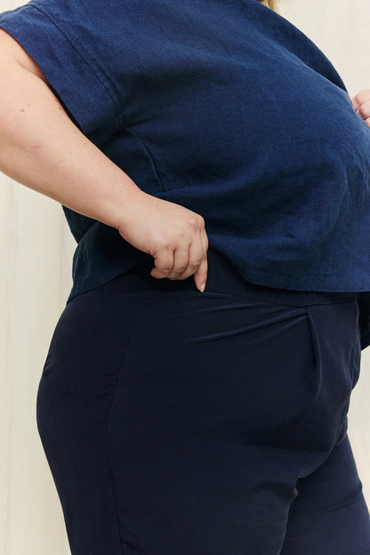 Andy Trouser in Silk Crepe