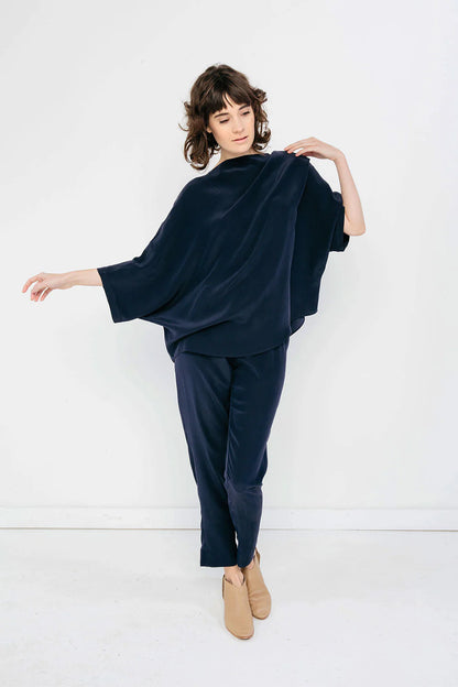 Artist Smock in Silk Crepe