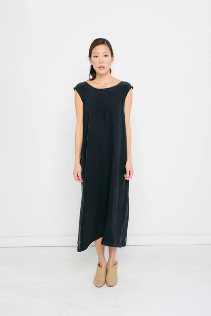 Marlena Midi in Silk Crepe