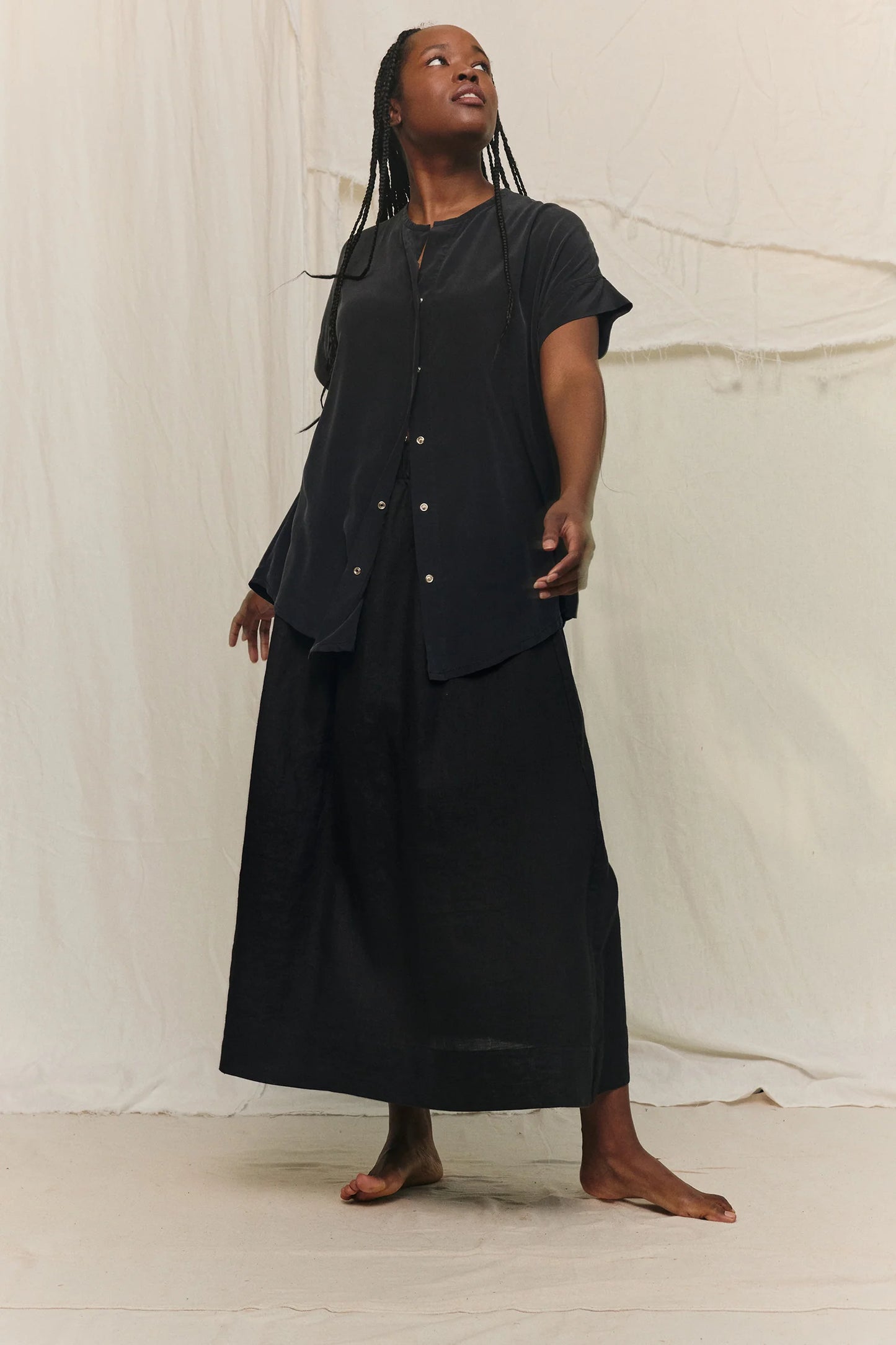 Bel Skirt in Lightweight Linen