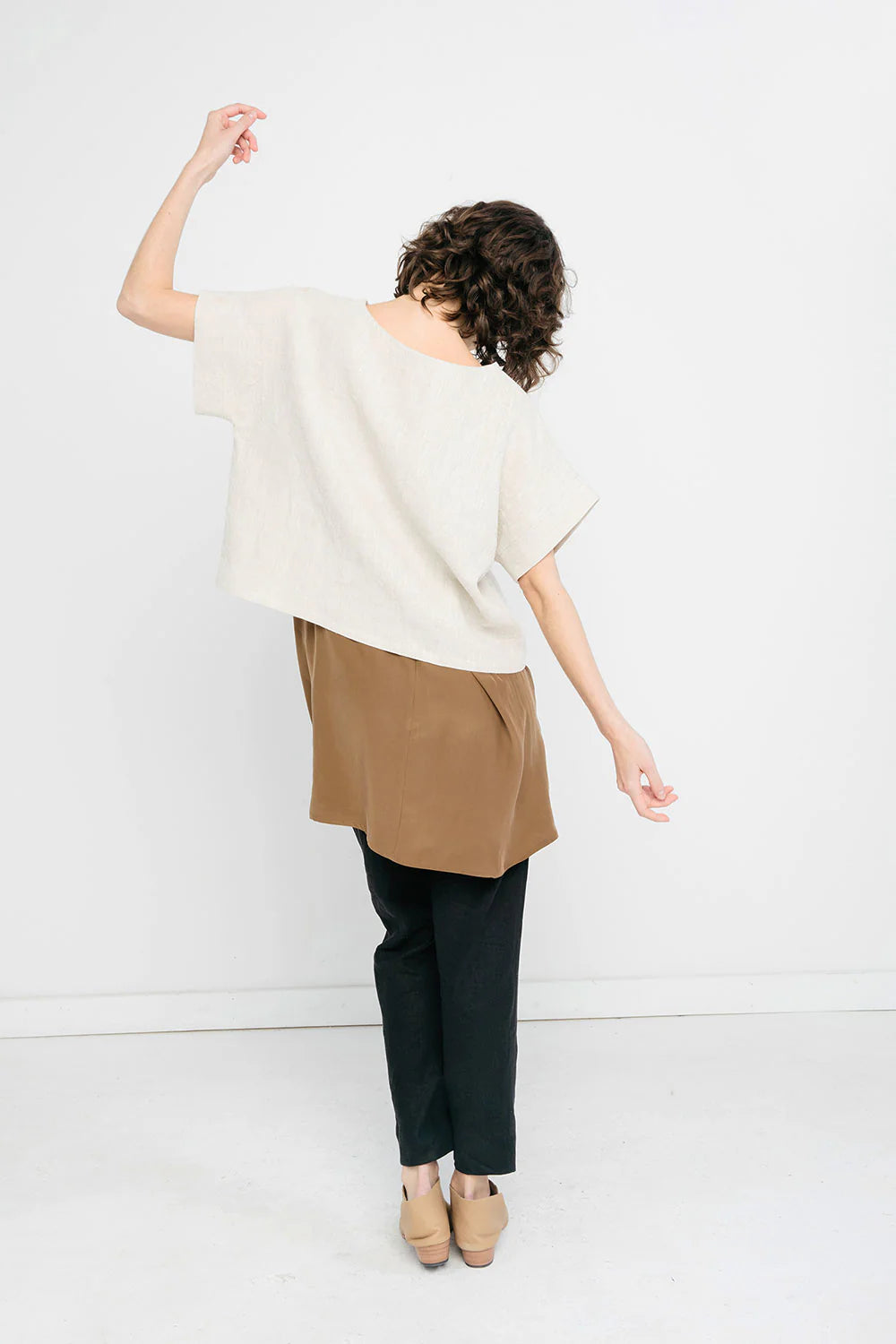 Marlena Dress in Silk Crepe