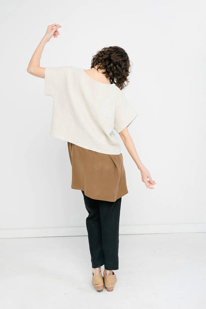 Marlena Dress in Silk Crepe