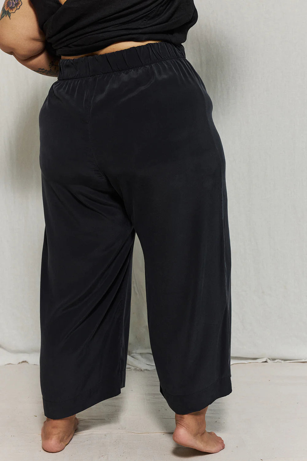 Florence Pant in Silk Crepe