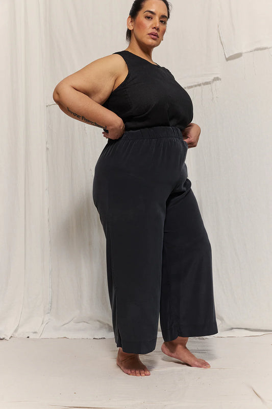 Florence Pant in Silk Crepe