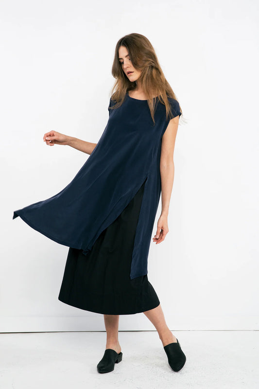 Josephine Tunic in Silk Crepe
