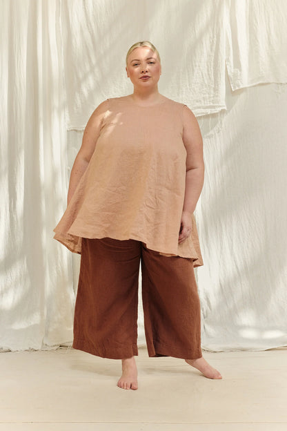Harlow Tunic in Lightweight Linen