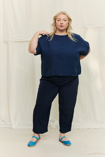Andy Trouser in Silk Crepe