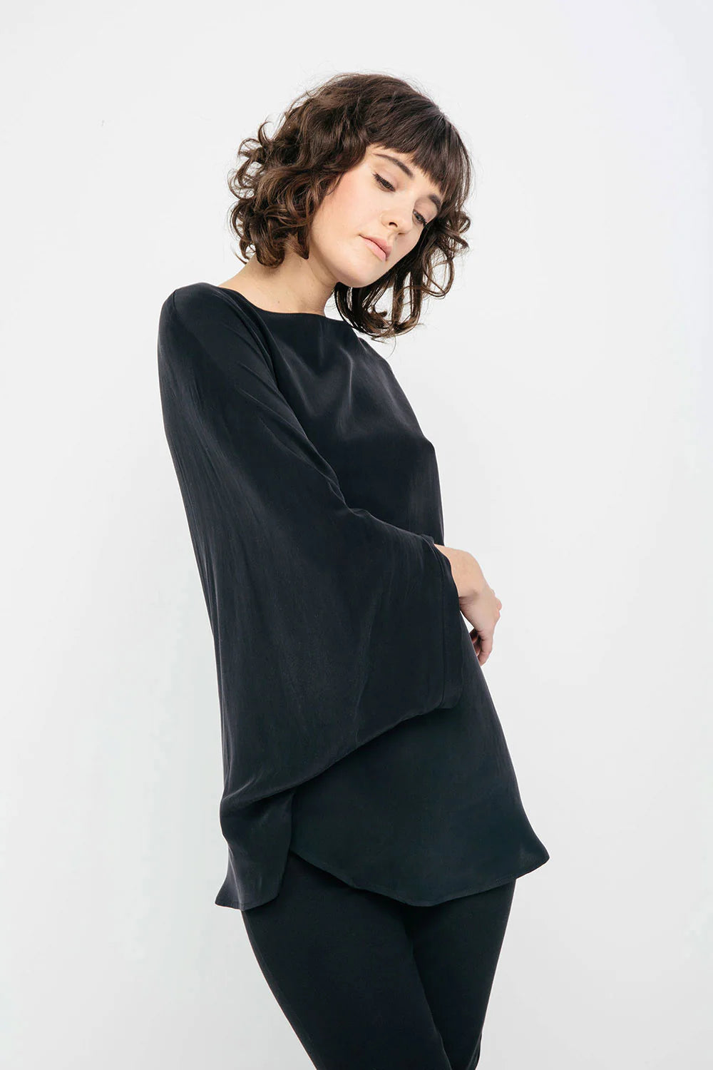 Artist Smock in Silk Crepe