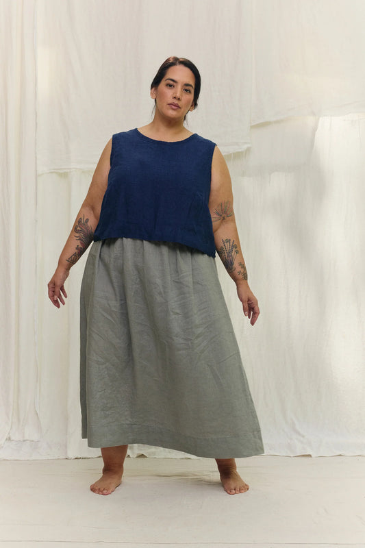 Bel Skirt in Lightweight Linen