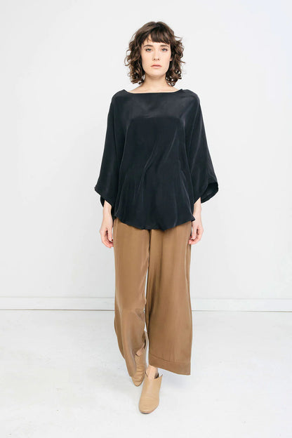 Artist Smock in Silk Crepe