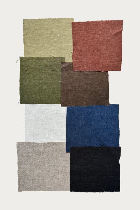 Midweight Linen Fabric Swatch Kit