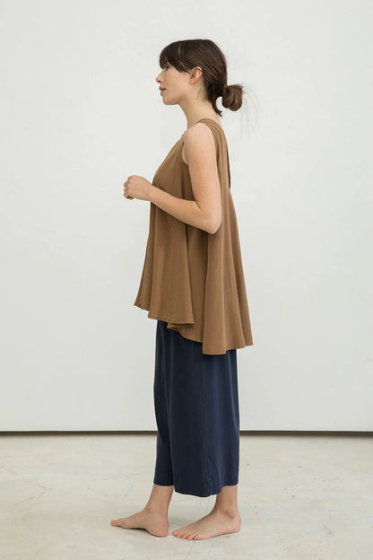 Harlow Tunic in Silk Crepe