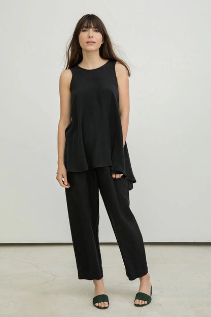 Harlow Tunic in Silk Crepe