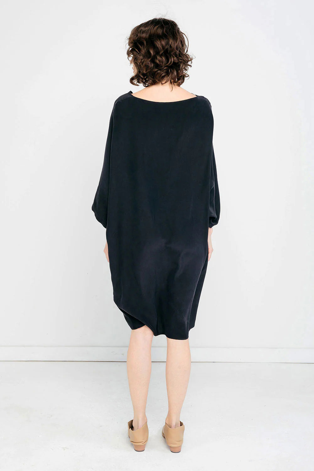 Artist Dress in Silk Crepe