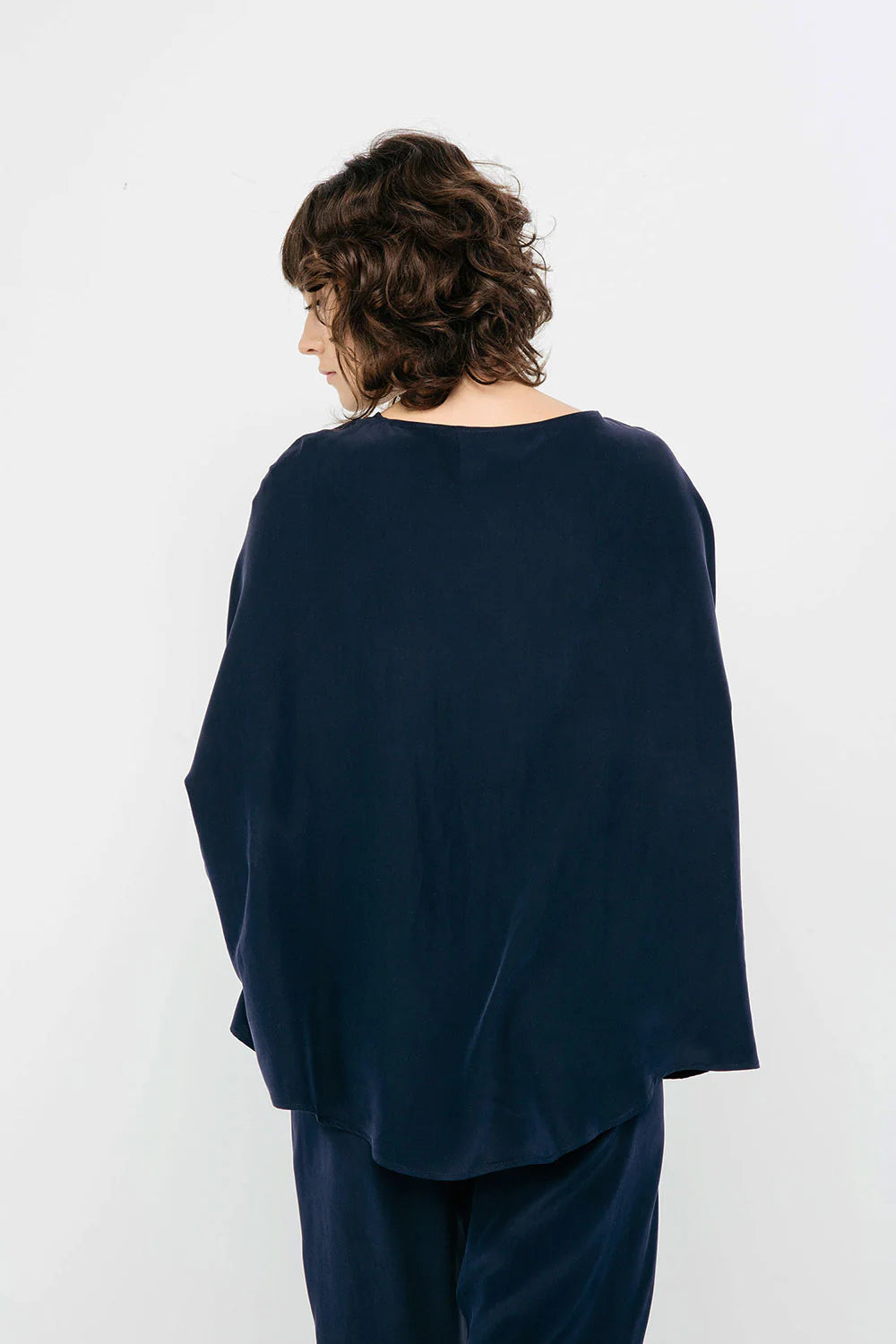Artist Smock in Silk Crepe