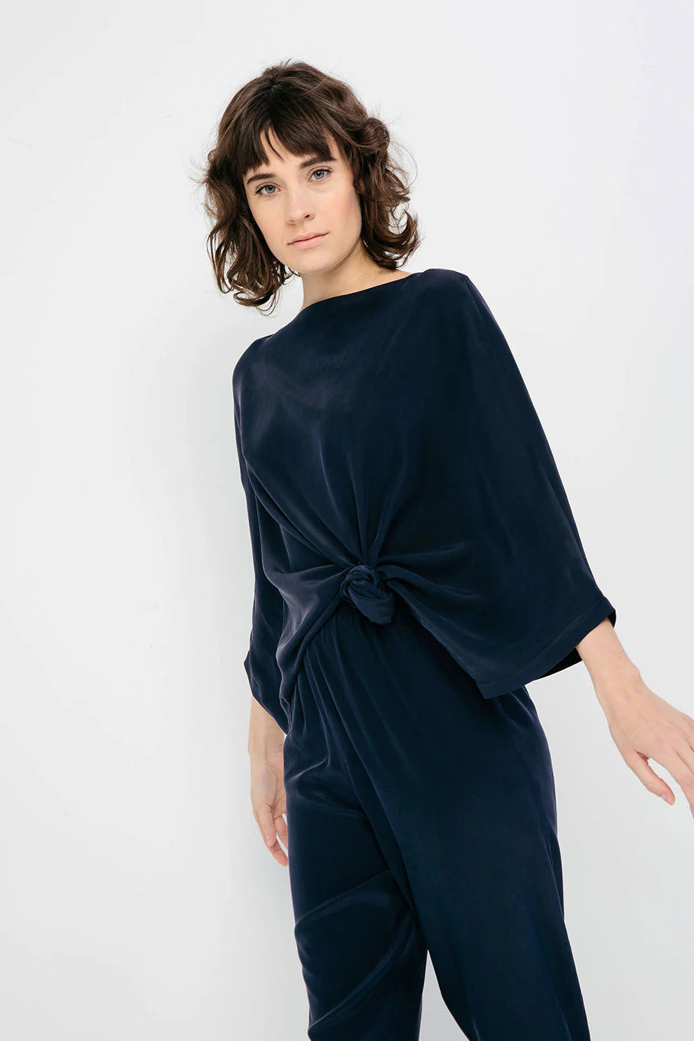 Artist Smock in Silk Crepe