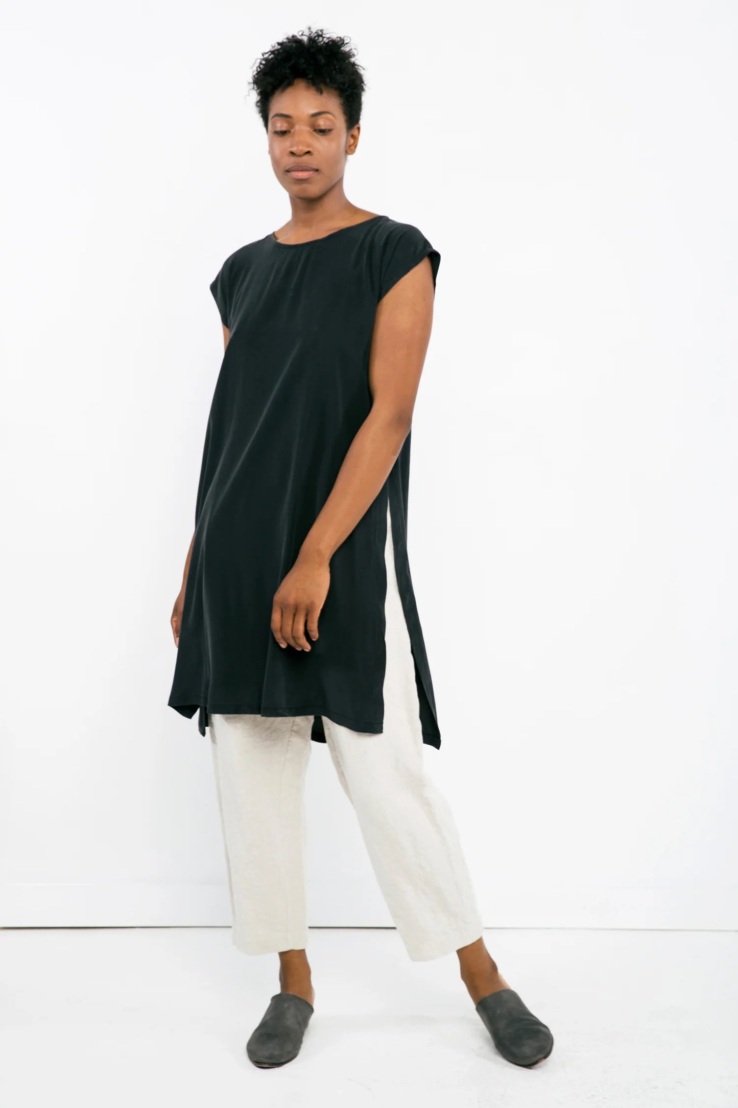 Josephine Tunic in Silk Crepe