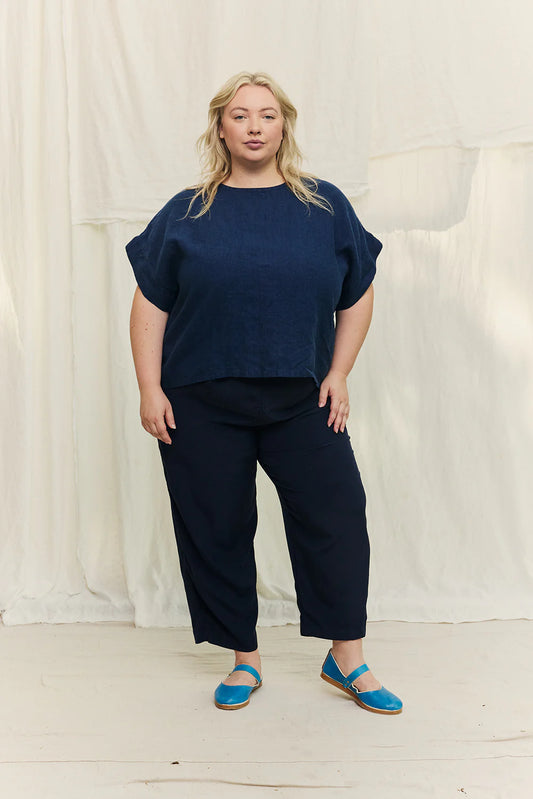 Andy Trouser in Silk Crepe