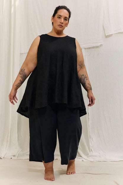 Harlow Tunic in Lightweight Linen