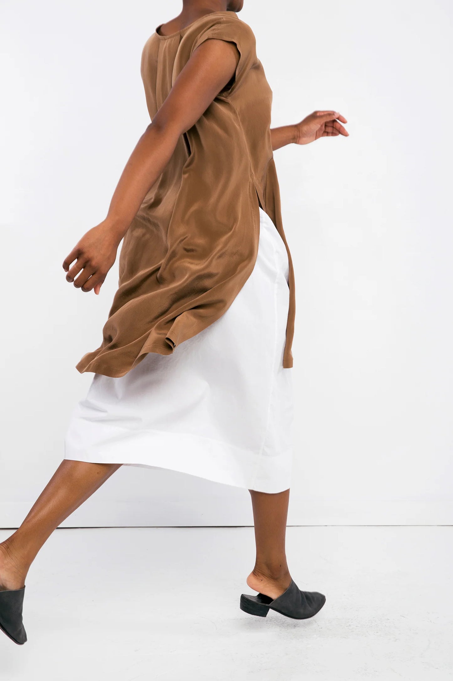 Josephine Tunic in Silk Crepe
