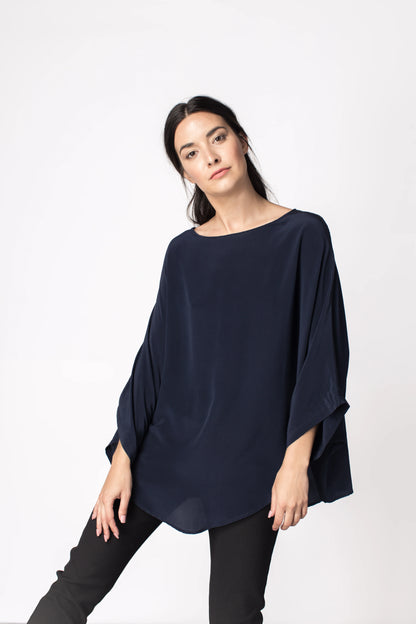 Artist Smock in Silk Crepe