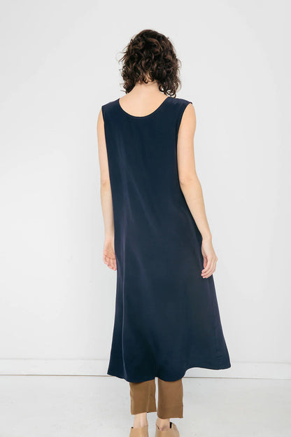 Marlena Midi in Silk Crepe