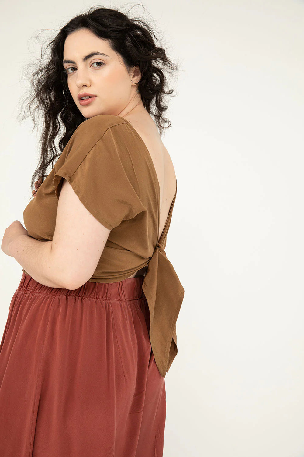Maxine Crop Digital Sewing Pattern