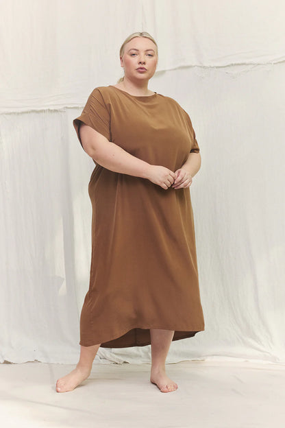 Georgia Midi in Silk Crepe