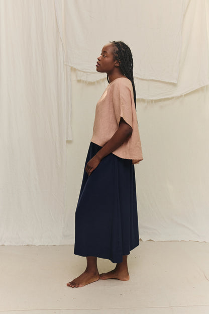Bel Skirt in Silk Crepe