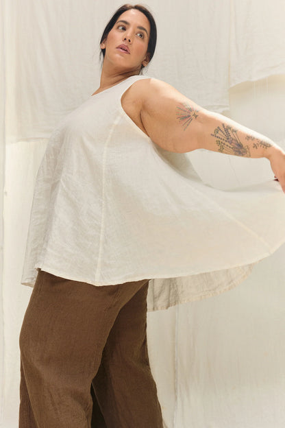 Harlow Tunic in Lightweight Linen