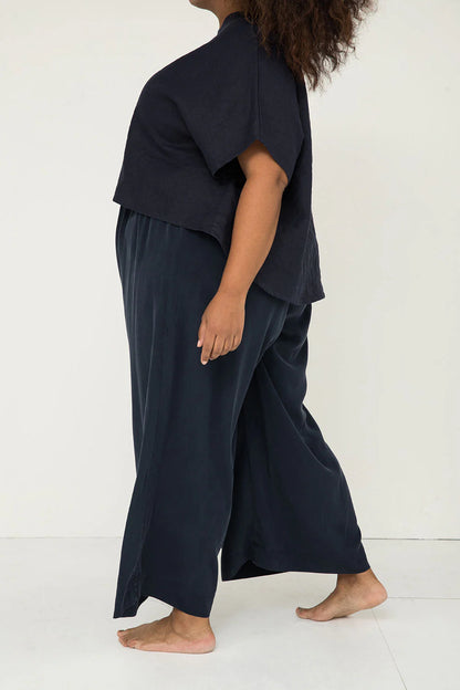 Florence Pant in Silk Crepe