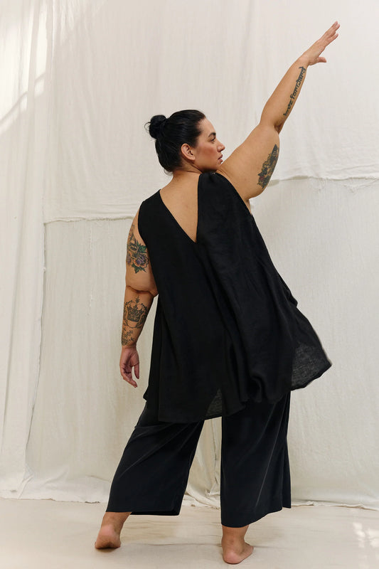 Harlow Tunic in Lightweight Linen