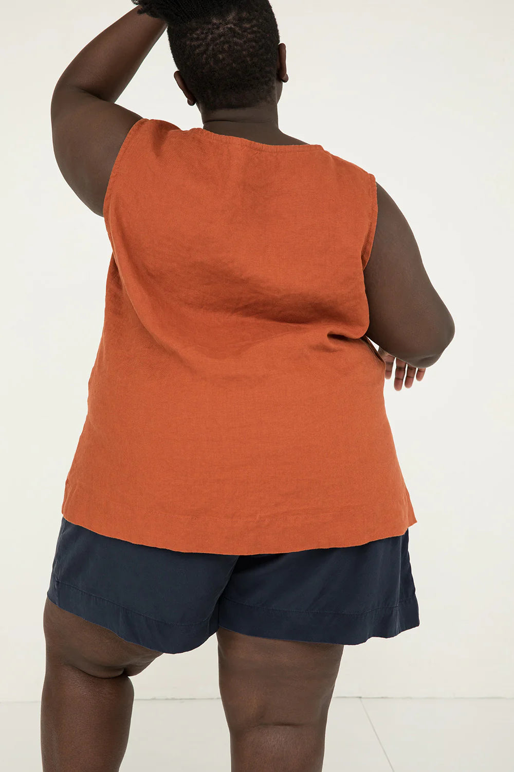 Florence Short in Silk Crepe