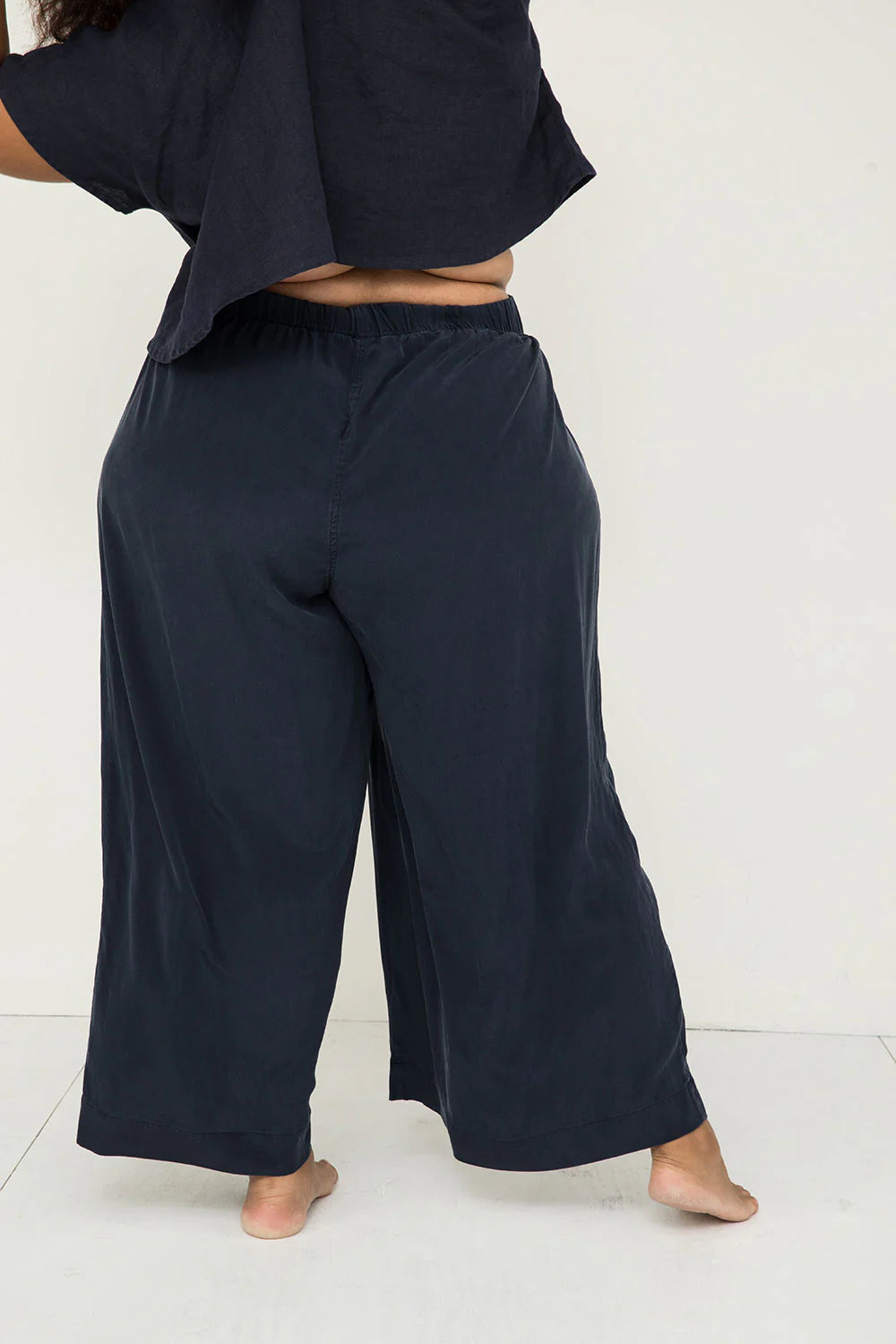 Florence Pant in Silk Crepe