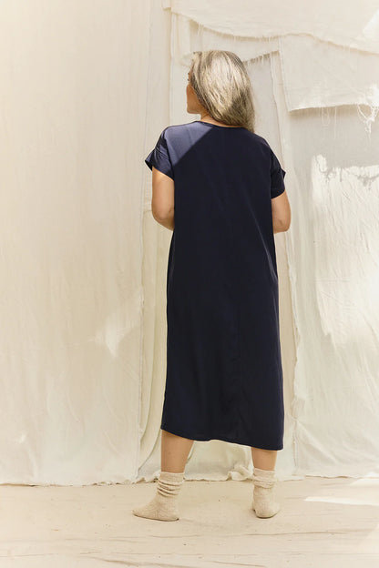 Georgia Midi in Silk Crepe