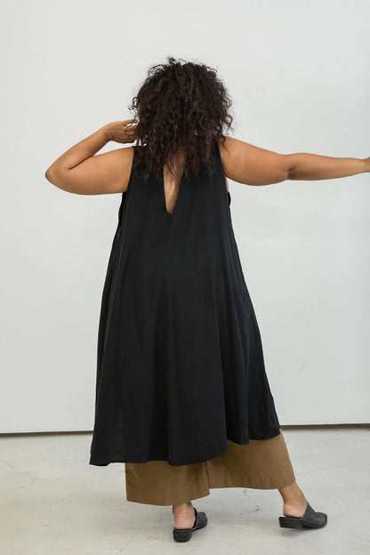 Silk Crepe | Black