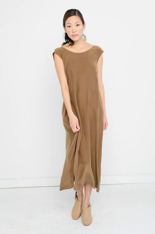 Marlena Midi in Silk Crepe