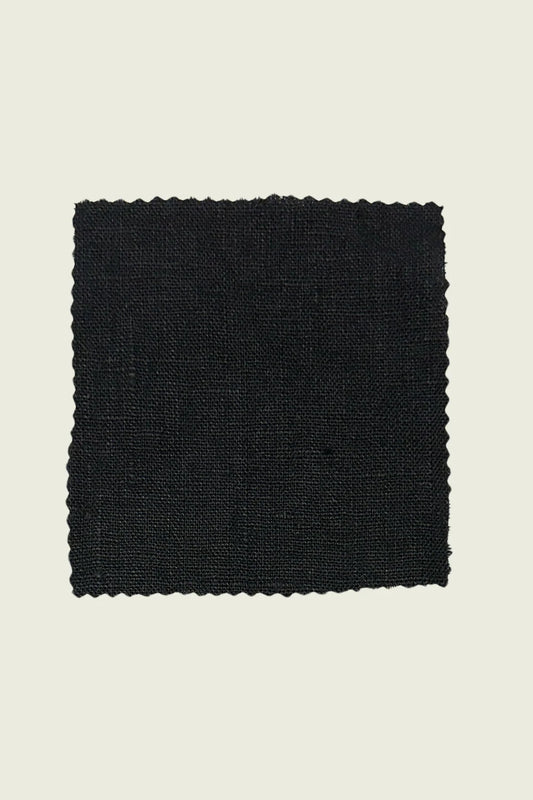 Midweight Linen | Black
