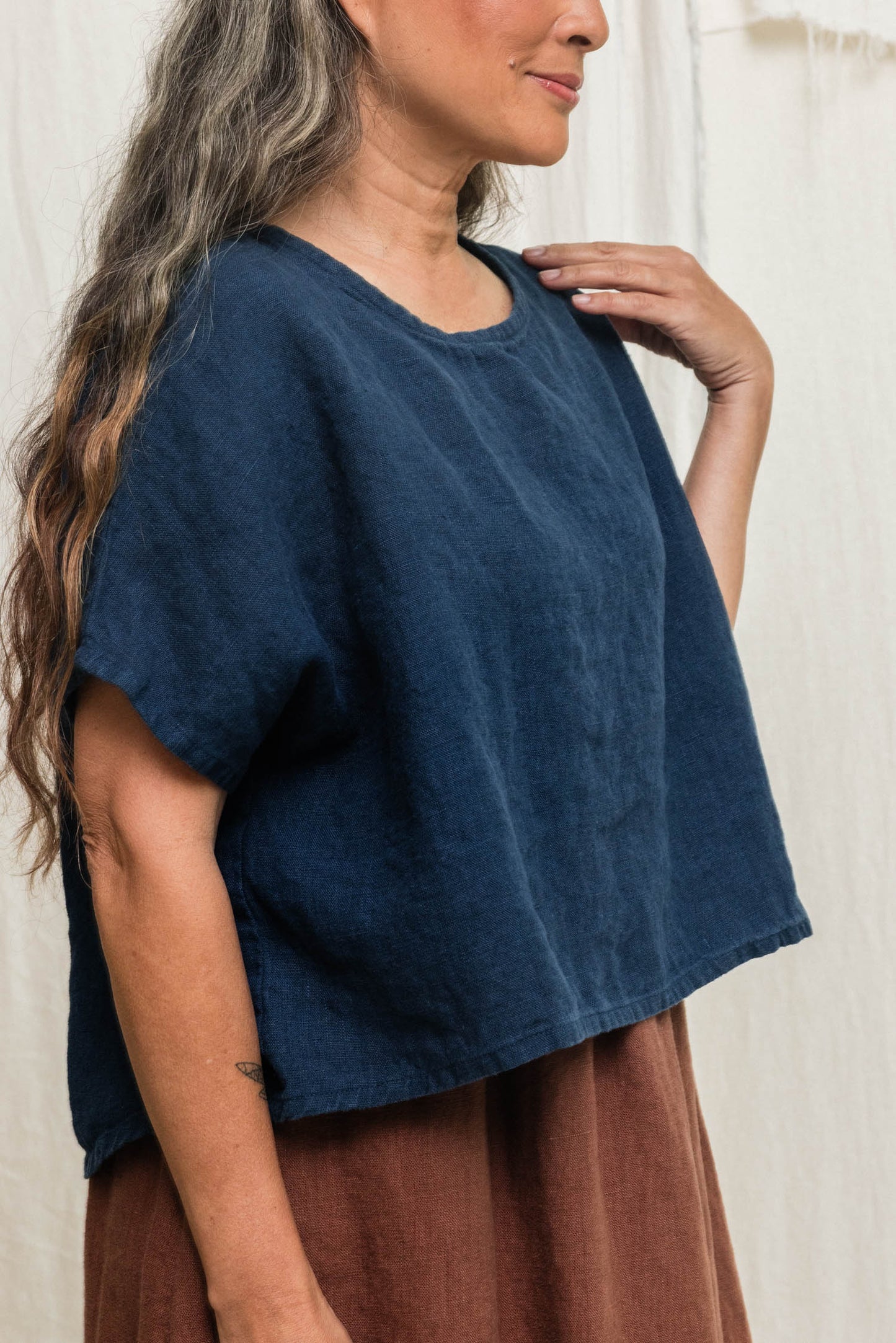 Midweight Linen | Indigo