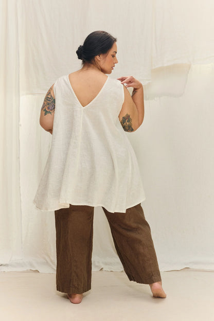 Harlow Tunic in Lightweight Linen