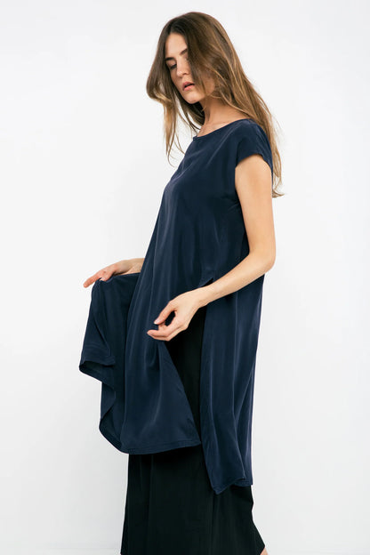 Josephine Tunic in Silk Crepe