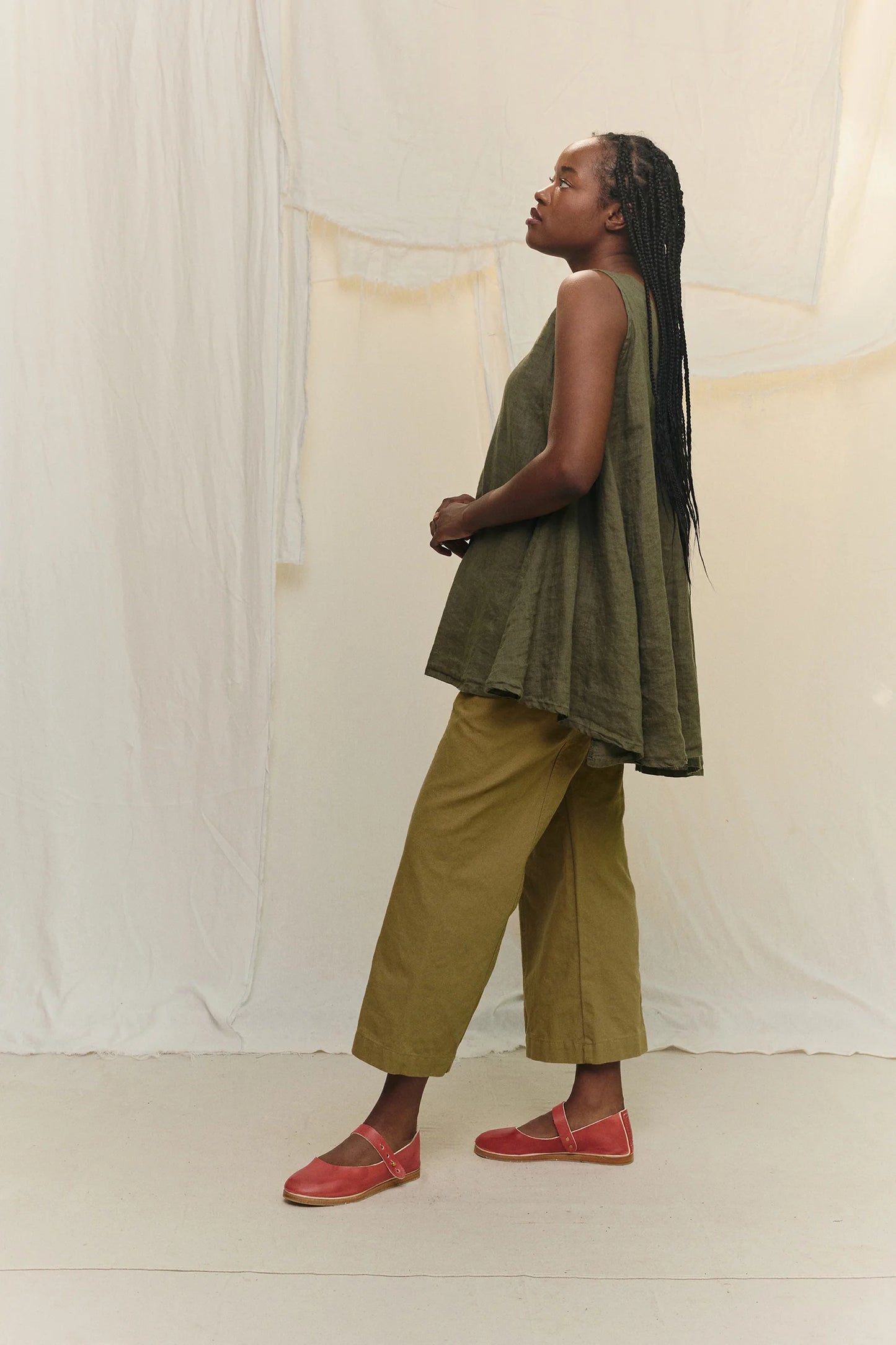 Harlow Tunic in Lightweight Linen
