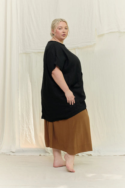 Harper Tunic in Lightweight Linen