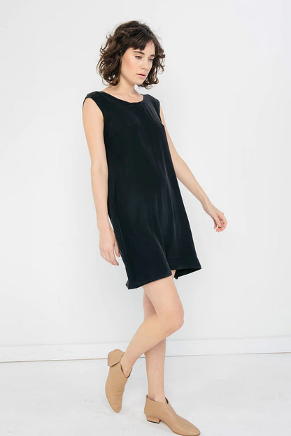 Marlena Dress in Silk Crepe