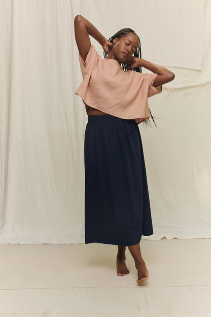 Linn Tee in Lightweight Linen