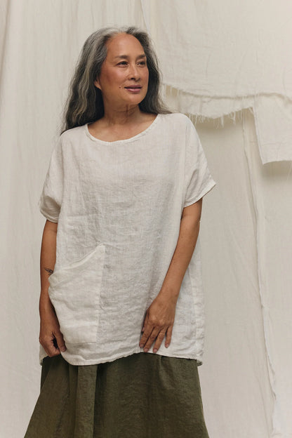 Harper Tunic in Lightweight Linen