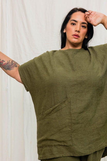 Midweight Linen | Verte