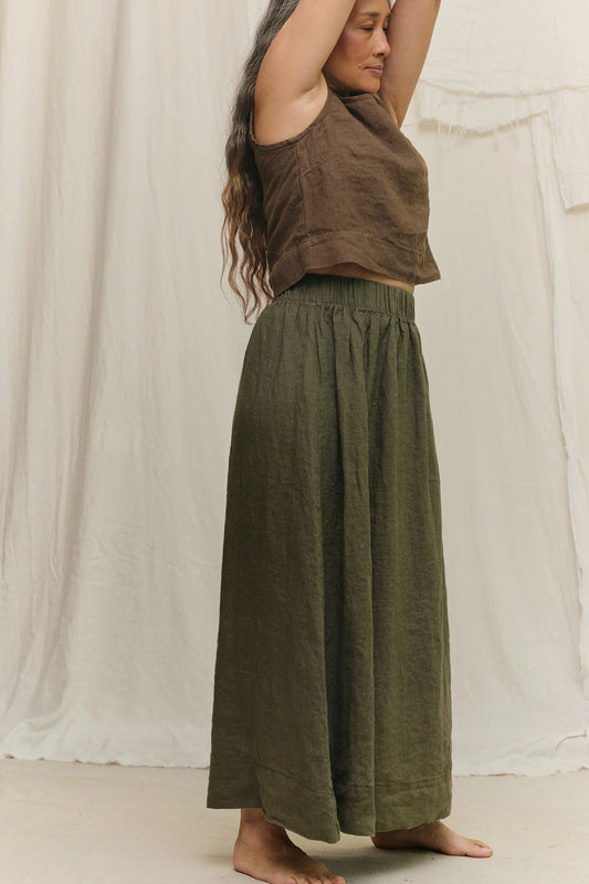 Bel Skirt in Lightweight Linen