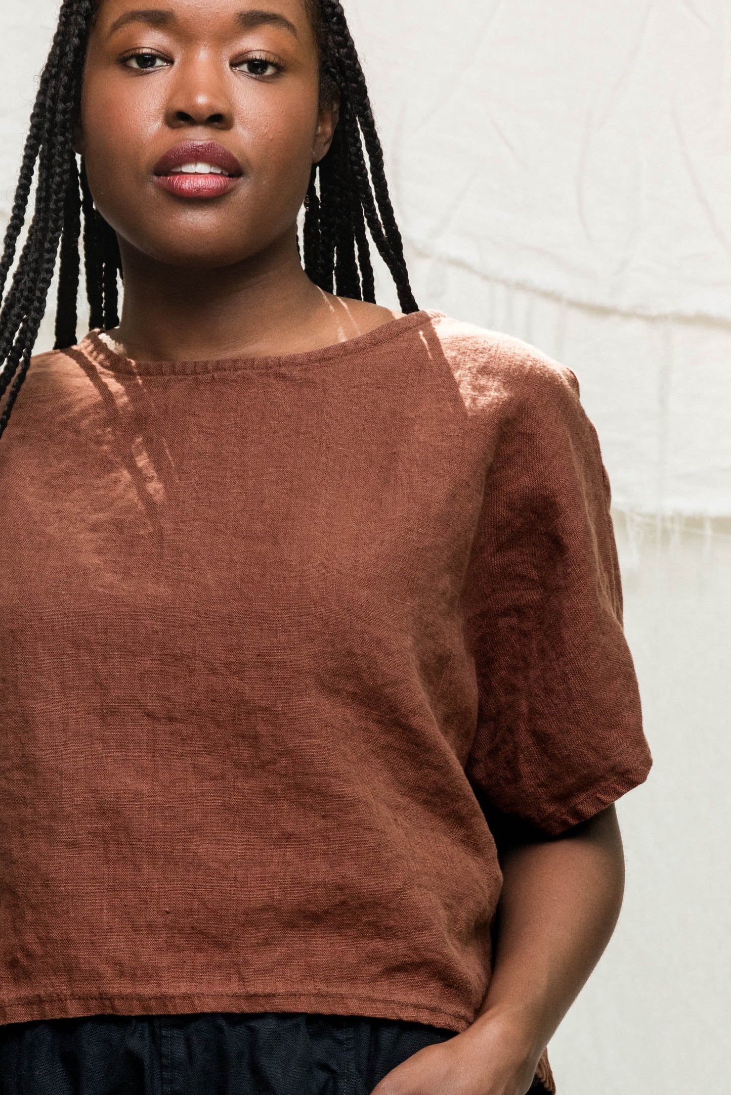 Midweight Linen | Cedar